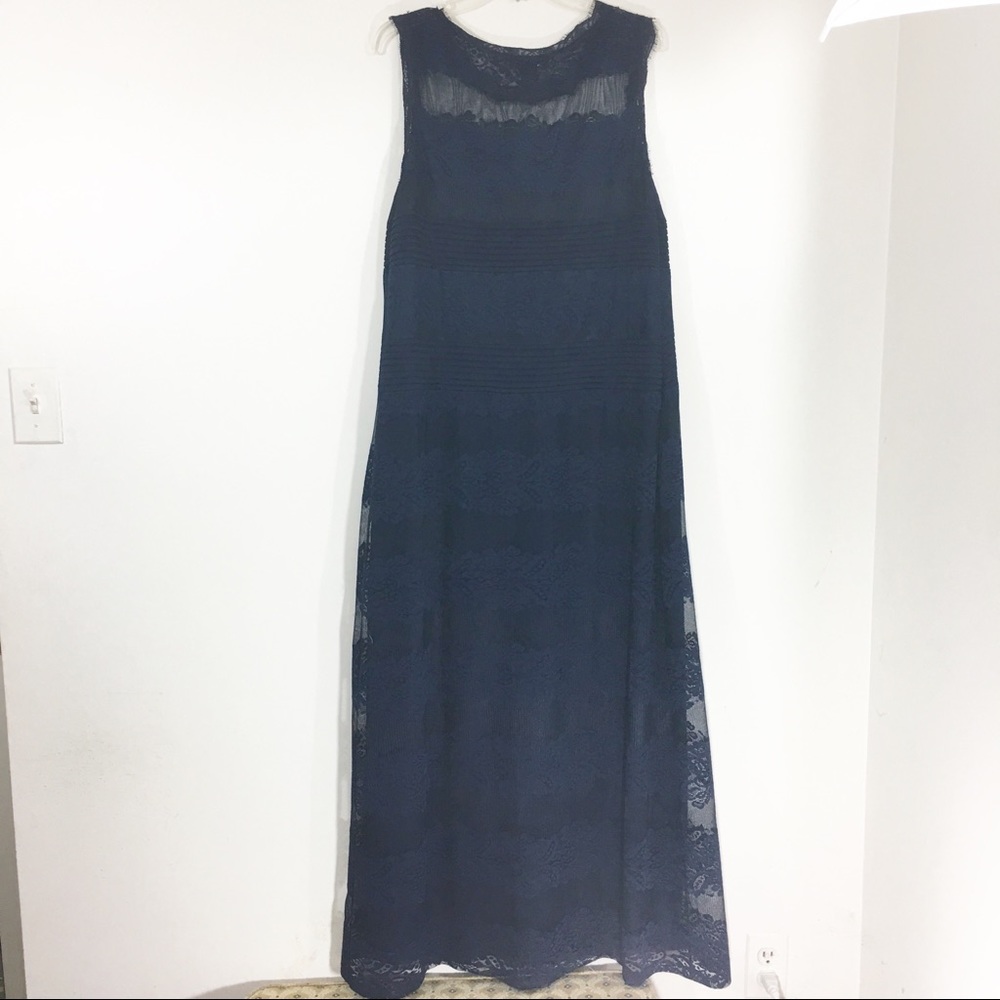 Candalite Blue Lace Dress